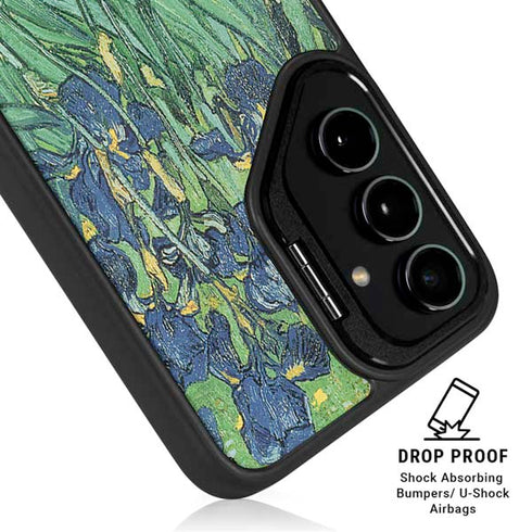 Van Gogh - Irises by Van Gogh Galaxy S25 Ultra Kickstand Case